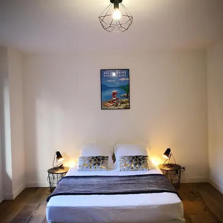 公寓 Moderne,parking,piscine,tennis,terrasse. 艾克斯莱班